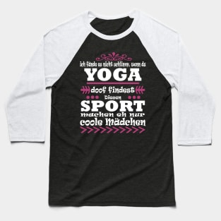 Yoga Baseball T-Shirt